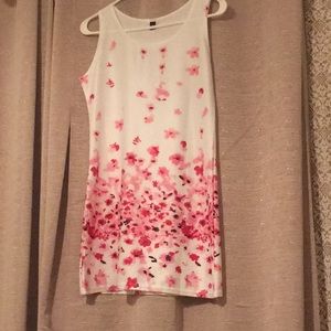 Mini tank top dress
